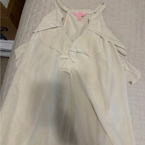 Lilly Pulitzer Cream Top